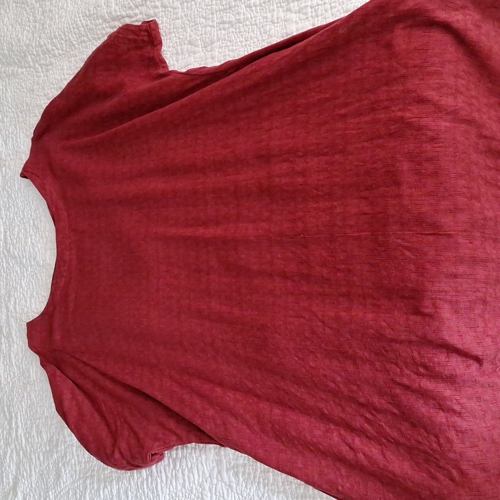 Soft Surroundings 2x red rust brick dress slip